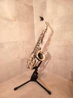 UNIEK: Selmer Mark VI (MK VI) Altsaxofoon Zilver, Ophalen, Gebruikt, Alt, Met koffer