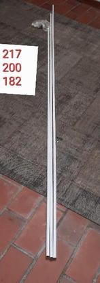 🌴😇🌴3x Nieuwe Witte Gordijnroedes, Ophalen, 200 cm of meer, Wit, Nieuw