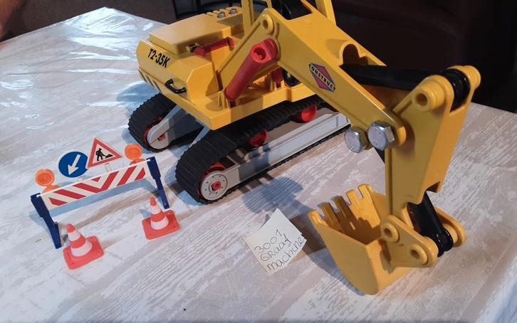 3374 sjofel/ loader en 3001 graafmachine, Kinderen en Baby's, Speelgoed | Playmobil, Zo goed als nieuw, Complete set, Ophalen of Verzenden