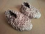 Paar gebreide sloffen, Kleding | Dames, Sokken en Kousen, Kousenvoetjes en Kniekousjes, Ophalen of Verzenden, Gedragen, Nvt