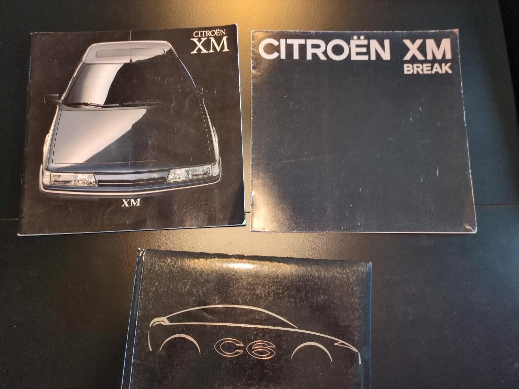 Citroën XM + Break + C6 brochure, Ophalen of Verzenden, Gelezen, Citroën