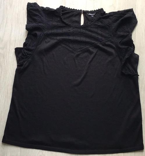 Zwarte top maat XL M&S mode, Kleding | Dames, Tops, Zo goed als nieuw, Maat 46/48 (XL) of groter, Zwart, Korte mouw, Ophalen of Verzenden