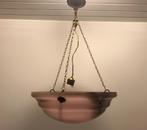 Oude/ Antieke schaal hanglamp, Huis en Inrichting, Lampen | Hanglampen, Ophalen of Verzenden, Zo goed als nieuw, Kunststof, Minder dan 50 cm