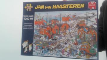 jan van haasteren puzzle zuidpool expeditie  1000 stukjes beschikbaar voor biedingen