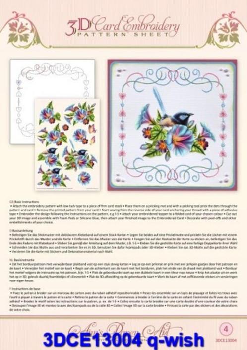 Knip-Borduurpatronen van Ann's Paper Art (zie beschrijving), Hobby en Vrije tijd, Kaarten | Zelf maken, Nieuw, Knipvel, Overige thema's