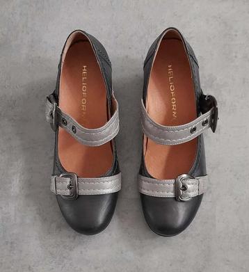 NIEUWE Helioform dames schoenen maat 40 breedte G. Antraciet beschikbaar voor biedingen