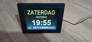 Digitale Seniorenklok beschikbaar voor biedingen