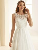 Trouwjurk maat 38/40 knoopjes rug, Ophalen of Verzenden, Zo goed als nieuw, Wit, Trouwjurk