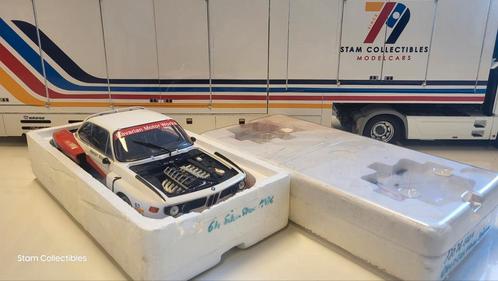 Minichamps BMW 3.5 CSL #1 Peterson 6h Silverstone - 1976, Hobby en Vrije tijd, Modelauto's | 1:18, Zo goed als nieuw, Auto, MiniChamps