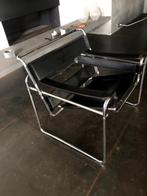 Wassily chair door Marcel Breuer Echt tuigleer  replica izgs, Huis en Inrichting, Fauteuils, Ophalen, Mid century modern, Minder dan 75 cm