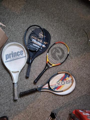 tennisrackets  beschikbaar voor biedingen