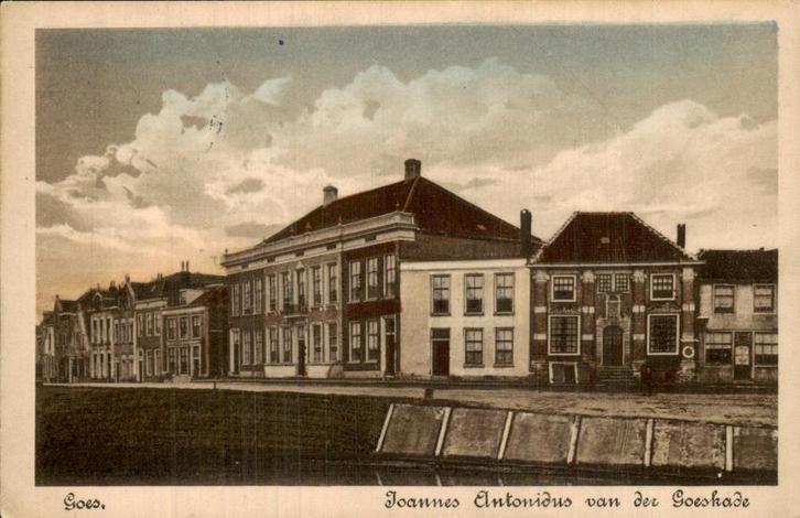 Goes, Verzamelen, Ansichtkaarten | Nederland, Gelopen, Zeeland, Voor 1920, Ophalen of Verzenden