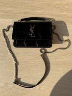 YSL Saint Laurent Sunset Tas Croco Leer, Sieraden, Tassen en Uiterlijk, Tassen | Damestassen, Ophalen of Verzenden, Zo goed als nieuw