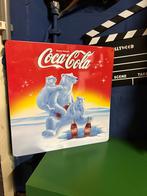 Coca cola mancave metaal vintage wandbord verzamel ijsbeer, Verzamelen, Merken en Reclamevoorwerpen, Ophalen of Verzenden, Zo goed als nieuw