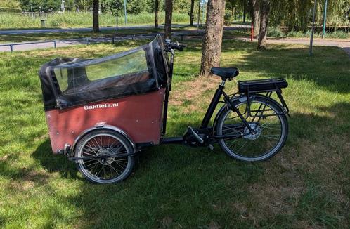 Elektrische bakfiets van Bakfiets-nl,  type Cargo Trike Wide, Fietsen en Brommers, Fietsen | Bakfietsen, Gebruikt, Overige merken