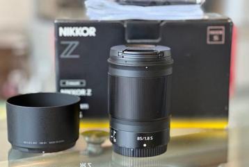 Nikon Z 85mm f/1.8S 85 portretlens beschikbaar voor biedingen