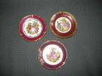 Limoges, 3 ophangbordjes / petit-fourbordjes, Ophalen of Verzenden