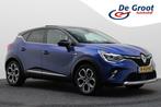 Renault Captur 1.3 TCe 130 Automaat Edition One Virtual Cock, Gebruikt, 4 cilinders, Blauw, Leder en Stof