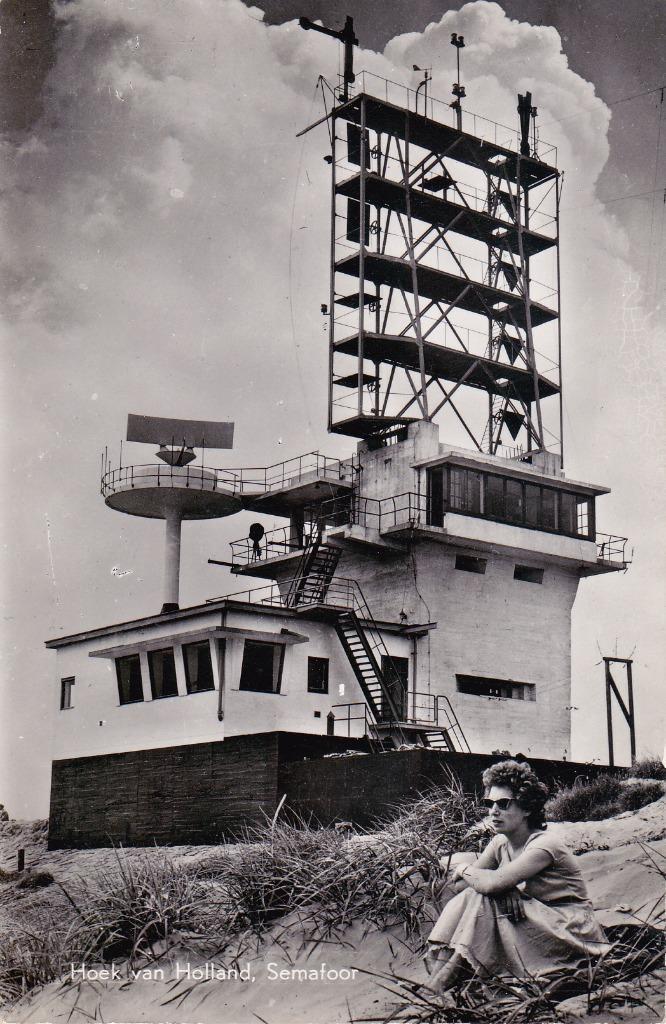 00143 - Hoek van Holland - Semafoor - 1963, Verzamelen, Ansichtkaarten | Nederland, Ongelopen, Zuid-Holland, 1960 tot 1980, Verzenden