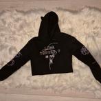 BTS Crop Top XS - Nieuw met Oortjes!, Unofficial BTS, Zwart, Nieuw, Ophalen of Verzenden