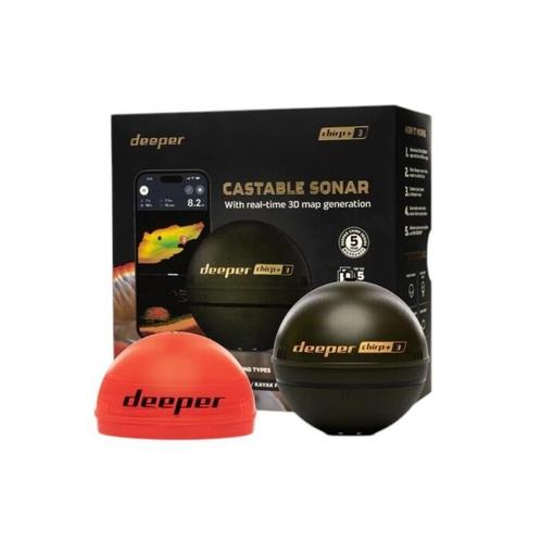 Deeper Chirp+ 3 Fishfinder/Dieptemeter v €415,- voor €394,-, Watersport en Boten, Hengelsport | Karpervissen, Nieuw, Ophalen of Verzenden