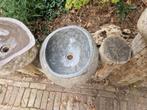 Rivierstenen waskommen te koop, Overige typen, Ophalen of Verzenden, Zo goed als nieuw, Minder dan 100 cm