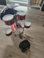 Compleet Drumstel voor Kinderen, Muziek en Instrumenten, Drumstellen en Slagwerk, Ophalen of Verzenden, Zo goed als nieuw, Overige merken