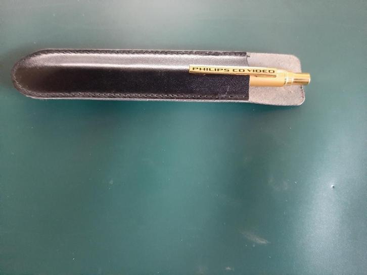 NIEUWE luxueuze metalen balpen Philips CDVideo, Verzamelen, Pennenverzamelingen, Nieuw, Balpen, Overige merken, Met doosje, Ophalen of Verzenden