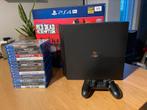 Playstation 4 Pro 1Tb - 15 Games - Originele Doos, Spelcomputers en Games, Games | Sony PlayStation 4, Muziek, 1 speler, Zo goed als nieuw