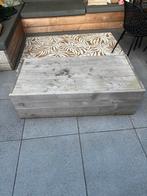 Houten tafel, Huis en Inrichting, Tafels | Sidetables, Ophalen, Gebruikt, 100 tot 150 cm, 25 tot 50 cm