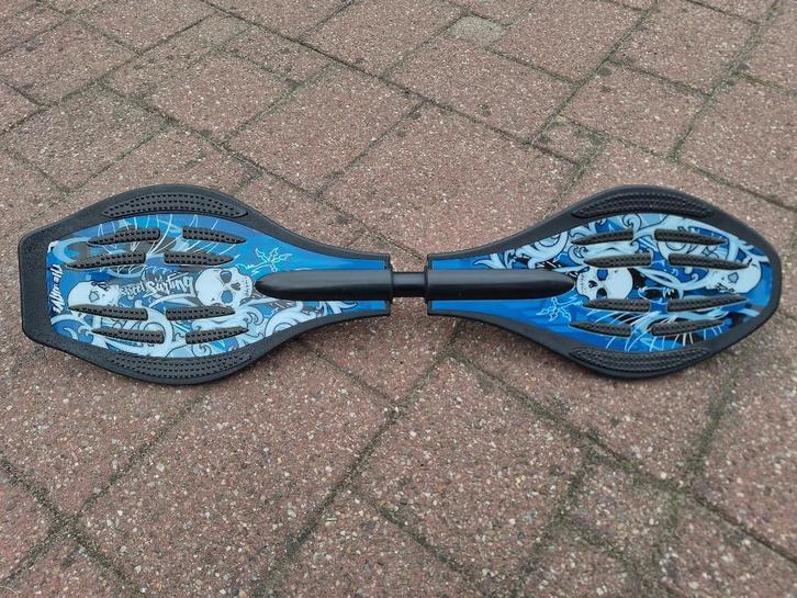 Waveboard met glitterwieltjes die licht geven, Sport en Fitness, Skateboarden, Gebruikt, Waveboard, Ophalen of Verzenden