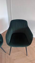 4 groene Kwantum tafelstoelen, Ophalen