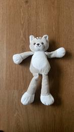 Hema grijze poes knuffel, Ophalen of Verzenden, Zo goed als nieuw, Poes