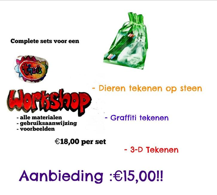 Complete Knutselset voor Thuis Workshop, Hobby en Vrije tijd, Knutselen, Nieuw, Materiaal, Verzenden