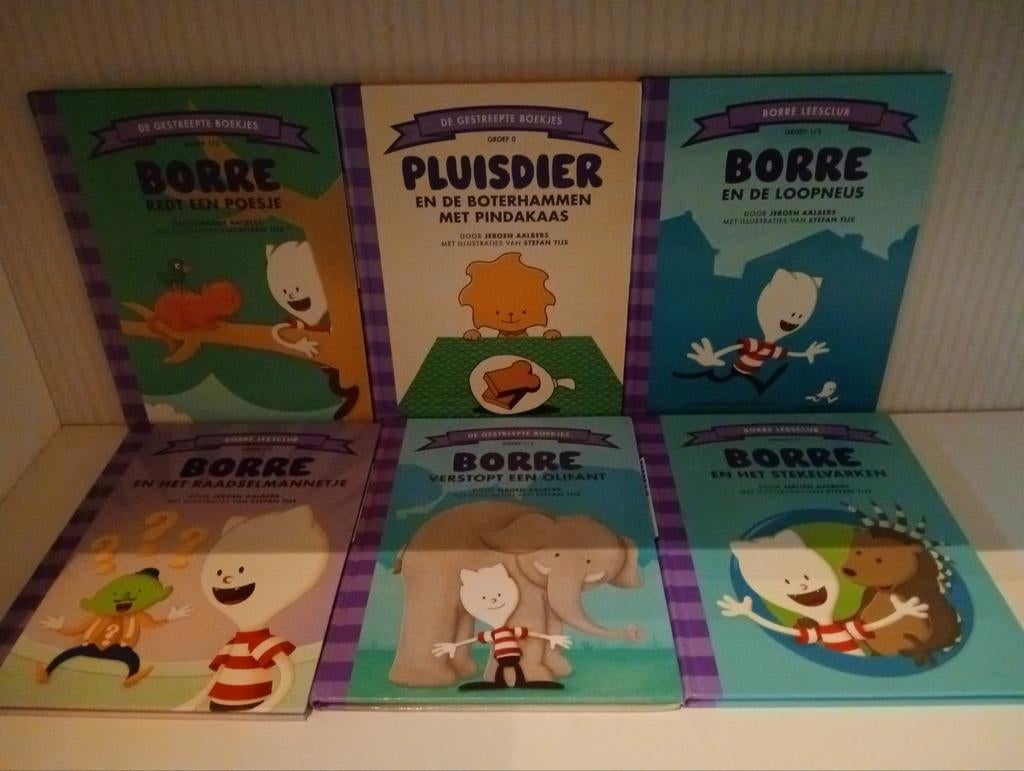 Borre Boeken Serie en andere kinderboeken, Ophalen of Verzenden, Zo goed als nieuw, Jeroen Aalbers, Fictie algemeen
