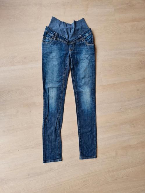 Zwangerschapsbroek / Positiebroek  - Love2Wait - Nieuwstaat, Kleding | Dames, Positiekleding, Zo goed als nieuw, Blauw, Ophalen of Verzenden