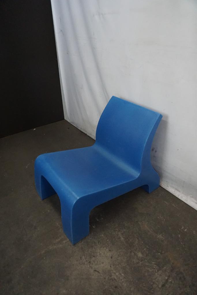 Richard Hutten Rhino fauteuil stoel relaxstoel, Huis en Inrichting, Stoelen, Gebruikt, Eén, Kunststof, Blauw, Ophalen