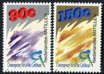 Nederlandse antillen nvph nrs. 1037/1038 Cultuur zegels 1993, Postzegels en Munten, Postzegels | Nederlandse Antillen en Aruba
