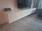 Design zwevend/hangend wit tv meubel, Huis en Inrichting, Kasten | Televisiemeubels, Ophalen, Zo goed als nieuw, 200 cm of meer