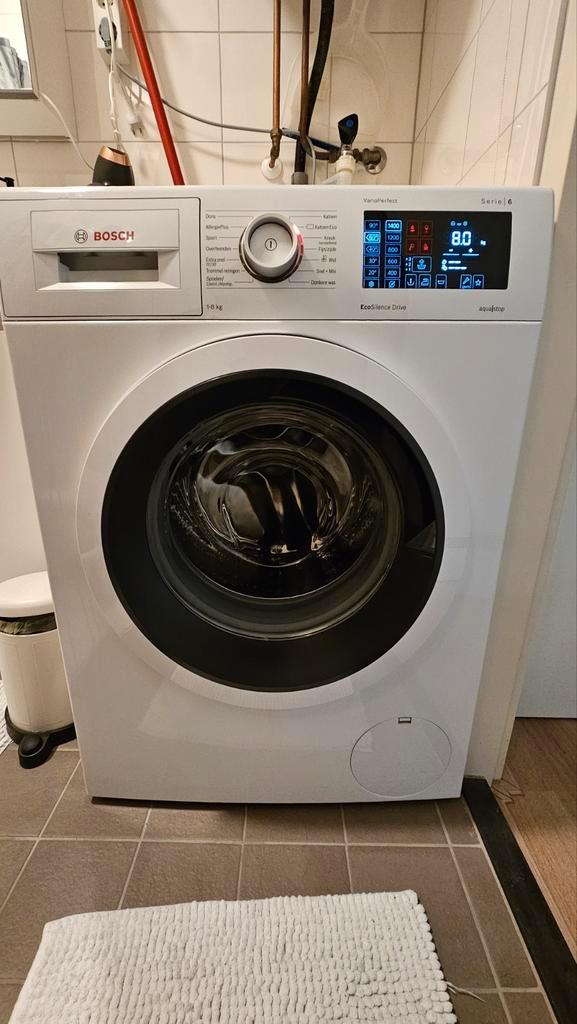 Wasmachine Bosch WAT28542NL - 8 kg, 1400 rpm - werkt perfect, Witgoed en Apparatuur, Wasmachines, Gebruikt, Voorlader, 6 tot 8 kg