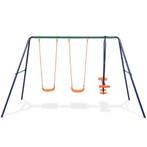 Schommelset met 4 zitjes oranje, ,, 25 tot 40 cm, Nieuw, Ophalen of Verzenden