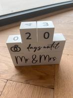 Aftelkalender Bruiloft - Mr & Mrs, Ophalen of Verzenden, Nieuw, Overige typen