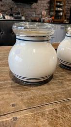 Vier grote vintage emaille voorraadpotten van Ikea, Ophalen of Verzenden, Huis en Inrichting