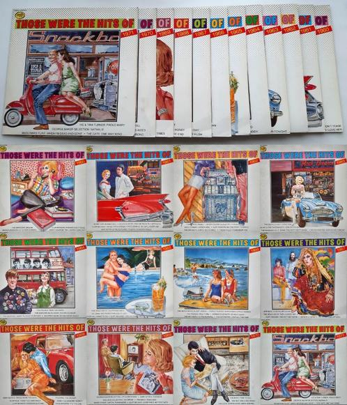 THOSE WERE THE HITS OF…. 1960 t/m 1971. - 12x vinyl-LP's, Cd's en Dvd's, Vinyl | Pop, Zo goed als nieuw, 1960 tot 1980, 12 inch