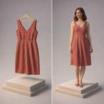 King Louie Lucia Dress jurk rood wit breton XL/42 NIEUW, Kleding | Dames, Maat 46/48 (XL) of groter, Nieuw, Ophalen of Verzenden