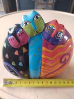 Laurel Burch 3 Cosy Cats Bella Casa Ceramic Figurine, Ophalen