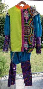luxe 2delig gay parade carnaval slipjas feest outfit kostuum, Kleding | Heren, Carnavalskleding en Feestkleding, Ophalen of Verzenden