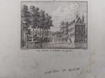 72 / Oude Gein (ipv Huis de Vliet ) bij Lopik Kopergravure, Ophalen of Verzenden
