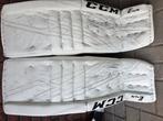 Ijshockey goalie Beenpads ccm + Vanghandschoen ccm, Ophalen, Gebruikt