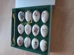Collectors item. Poseleinen eitjes. Ongeveer 4 a 5cm groot., Diversen, Kerst, Ophalen of Verzenden, Zo goed als nieuw